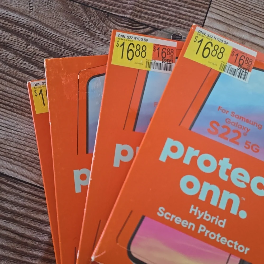 Onn brand screen protectors for Samsung galaxy S22 5g